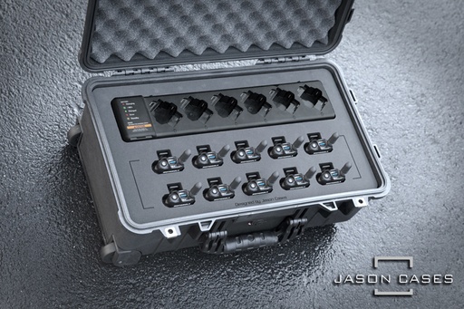 [MOTLK100HPL] Jason Cases Motorola TLK100 Portable Radio with Holster case