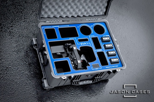 [PNEVA1BU] Jason Cases Panasonic AU-EVA1 case (BLUE Overlay)
