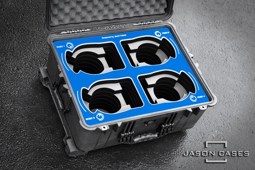 [PNHN40C4BU] Jason Cases Panasonic HN40 Robos 4-Camera Case