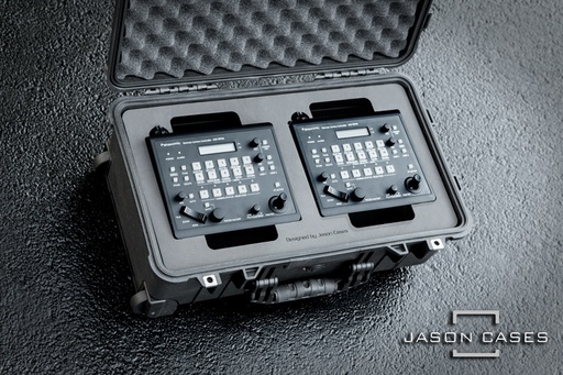 [PNRP50PL] Jason Cases Panasonic AW-RP50 Controller Dual case