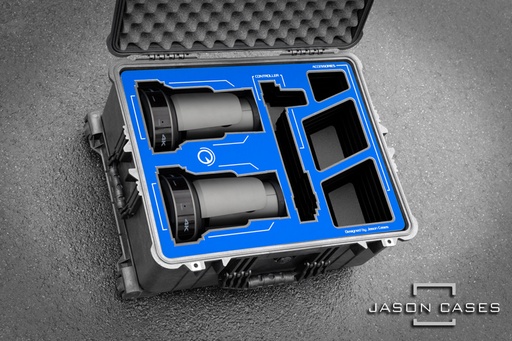 [PTM4K30XC2BU] Jason Cases PTZ Optics Move 4K 30x Robos 2-Camera Case