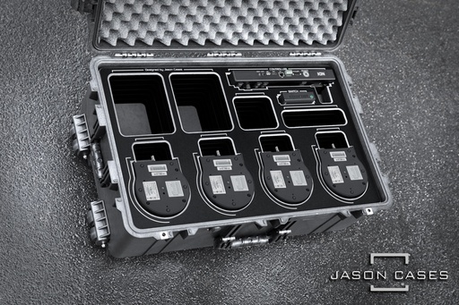 [PTSDI4CBK] Jason Cases PTZ Optics SDI Robos 4-Camera Case