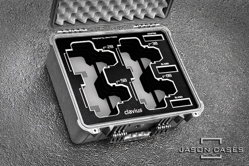 [RGCVBK] Jason Cases Richard Gale Optics Clavius 4-lens case