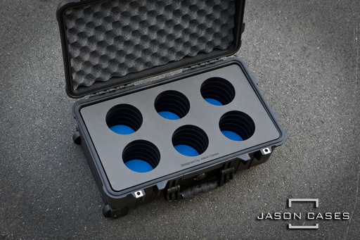 [SHXEFFCPL] Jason Cases Schneider Xenon FF 6-lens case (COMPACT)