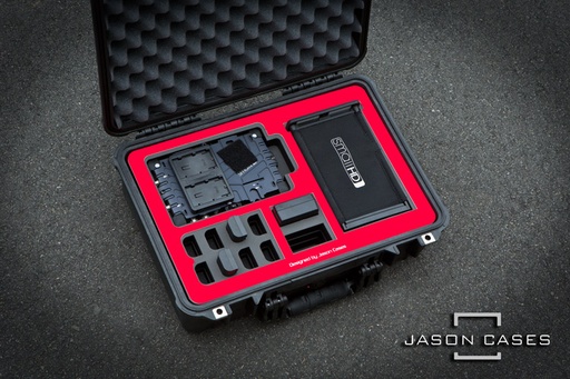[SMDP7RE] Jason Cases SmallHD DP-7 OLED Case with Red overlay