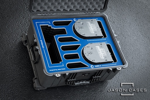 [SNBRCBU] Jason Cases Sony BRC-X400 Robos Case (Blue overlay)