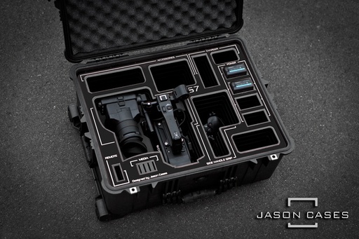 [SNFS7BK] Jason Cases Sony FS7 Case (BLACK overlay)