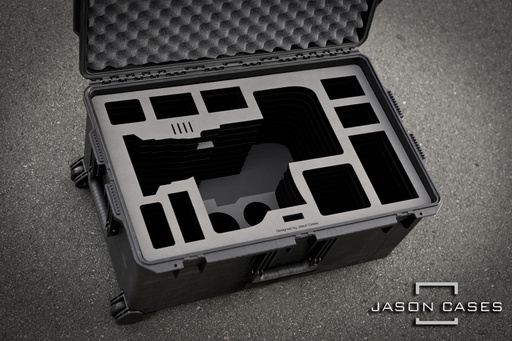 [SNFS7LBDPL] Jason Cases Sony FS7 + Lens + Back Ext. + Bottomplate Case