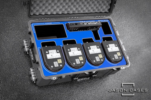 [SNSRGA40C4BU] Jason Cases Sony SRG-A40 Robos 4-Camera and Controller Case