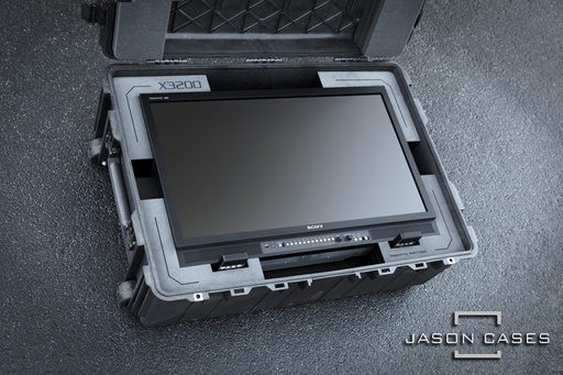 [SNX3200FK] Jason Cases Sony PVM-X3200 4K HDR Trimaster Monitor Case