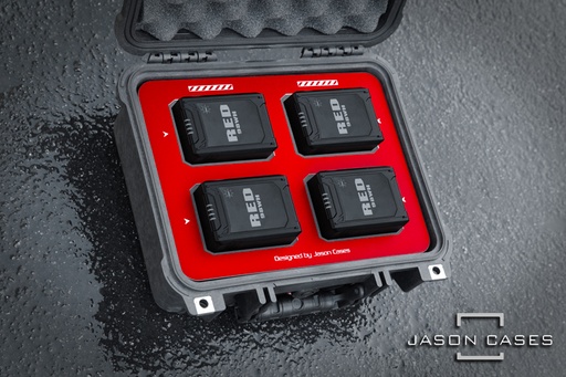 [SXAV98M4RE] Jason Cases RED Redvolt Micro Battery case