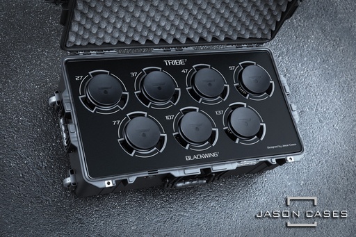 [TBBW7LBK] Jason Cases Tribe 7 Blackwing 7-lens case