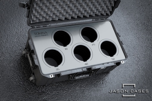 [TKVISTAWSS] Jason Cases Tokina Vista Wide Primes 5-lens case