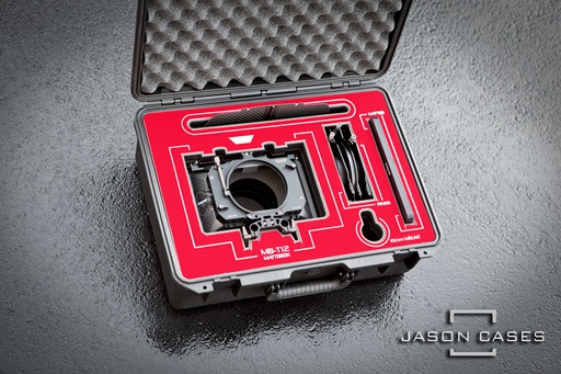 [TTMBT12RE] Jason Cases Tilta MB-T12 Mattebox case with RED overlay