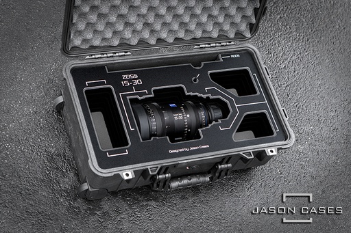 [ZE1530BK] Jason Cases Zeiss 15-30mm CZ.2 Lens Case with Black overlay