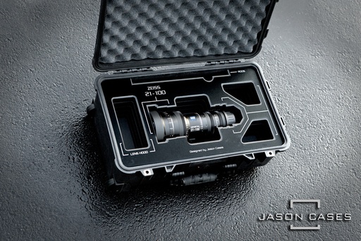 [ZE21100BK] Jason Cases Zeiss LWZ.3 21-100mm Lens Case with Black overlay