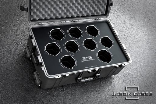 [ZESP9LBK] Jason Cases Zeiss Supreme Primes 9-lens case